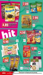 Gazetka promocyjna Topaz - Gazetka - Gazetka - ważna od 07.09 do 07.09.2022 - strona 16 - produkty: Cheerios, Top, Sok, Orzeszki, Nesquik, Beskidzki, Lion, Cini Minis, LG