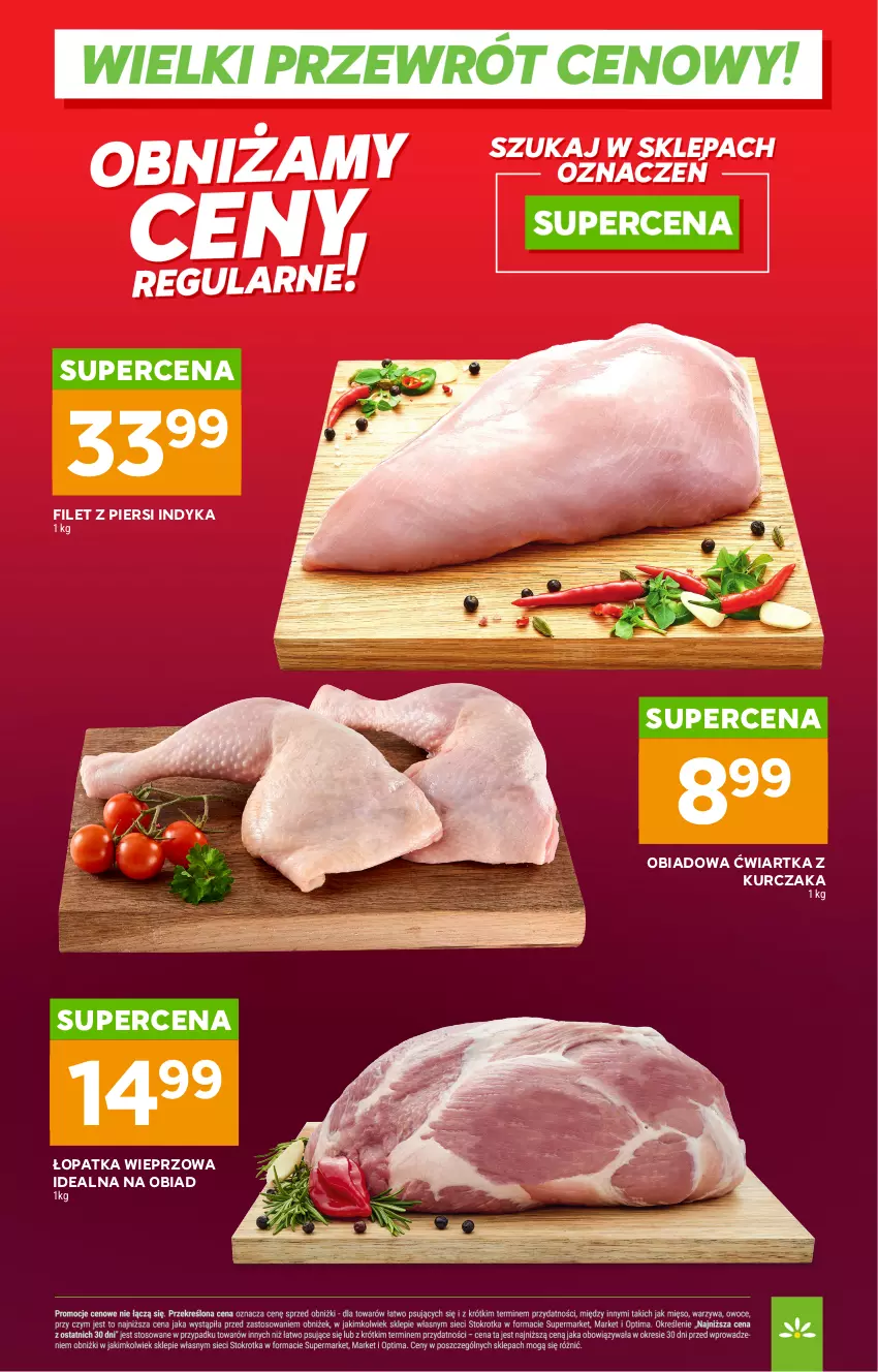 Gazetka promocyjna Stokrotka - Wielki przewrót cenowy! - ważna 14.05 do 30.09.2026 - strona 3 - produkty: Filet z piersi indyka, Kurczak