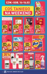 Gazetka promocyjna Aldi - Pełna oferta - Gazetka - ważna od 16.03 do 16.03.2024 - strona 32 - produkty: Piwa, Piwo, Gra, Papier, Proszek do prania, Papier toaletowy, Golden Seafood, Vizir, Rodzynki, Znicz, Woda, Olej