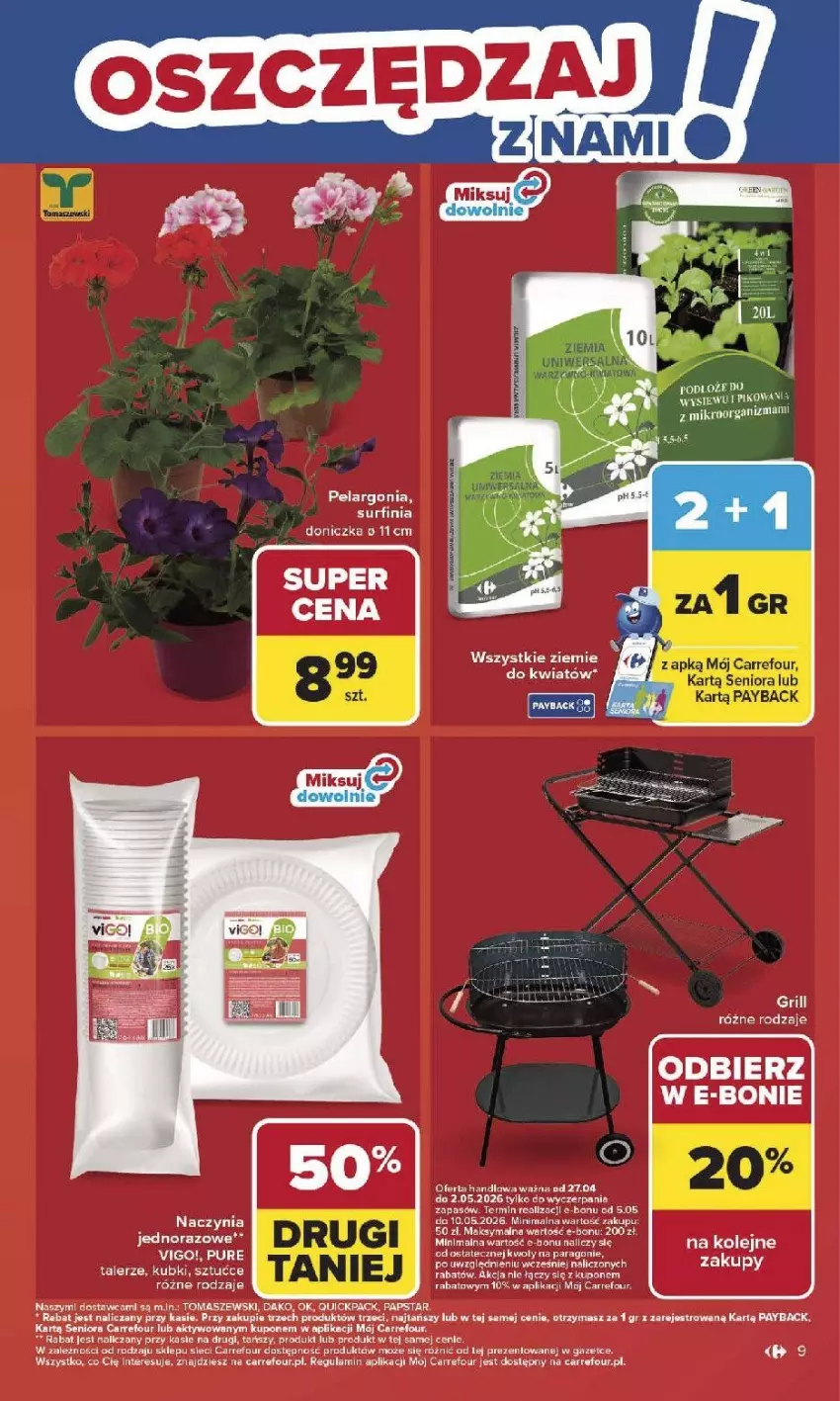 Gazetka promocyjna Carrefour - Gazetka Carrefour, Market od poniedziałku! - ważna 27.04 do 02.05.2026 - strona 11 - produkty: K2, LG, Sezam