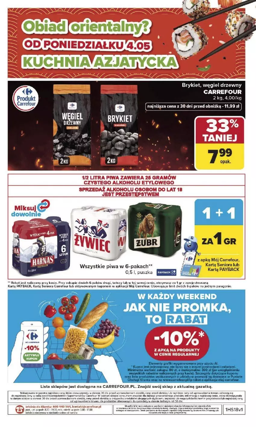 Gazetka promocyjna Carrefour - Gazetka Carrefour, Market od poniedziałku! - ważna 27.04 do 02.05.2026 - strona 42 - produkty: Fa, Gra, Mars, Piwa, Top