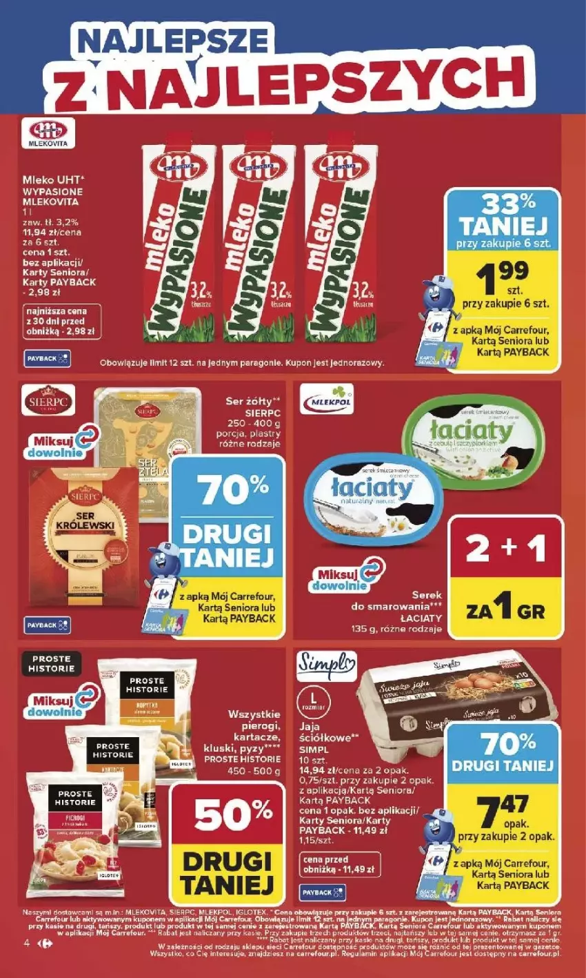 Gazetka promocyjna Carrefour - Gazetka Carrefour, Market od poniedziałku! - ważna 27.04 do 02.05.2026 - strona 6 - produkty: Fa, Królewski, Mleko, Ser