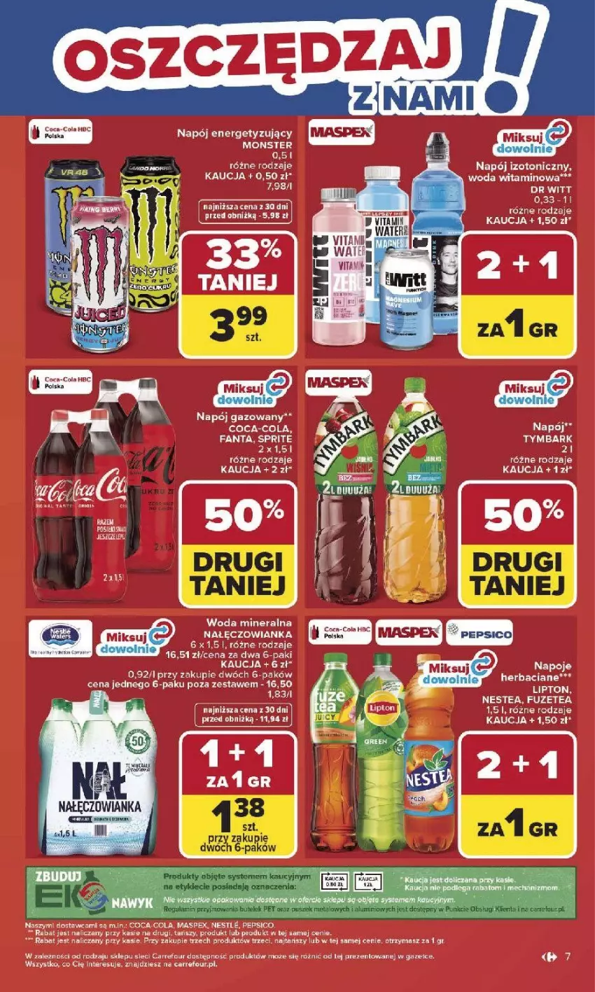 Gazetka promocyjna Carrefour - Gazetka Carrefour, Market od poniedziałku! - ważna 27.04 do 02.05.2026 - strona 9 - produkty: Coca-Cola, Fa, Por