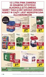 Gazetka promocyjna Carrefour - Gazetka Carrefour, Market od poniedziałku! - Gazetka - ważna od 02.05 do 02.05.2026 - strona 40 - produkty: Piwo, Koc, Tyskie, Pilsner Urquell, Okocim, Harnaś, Lech Premium
