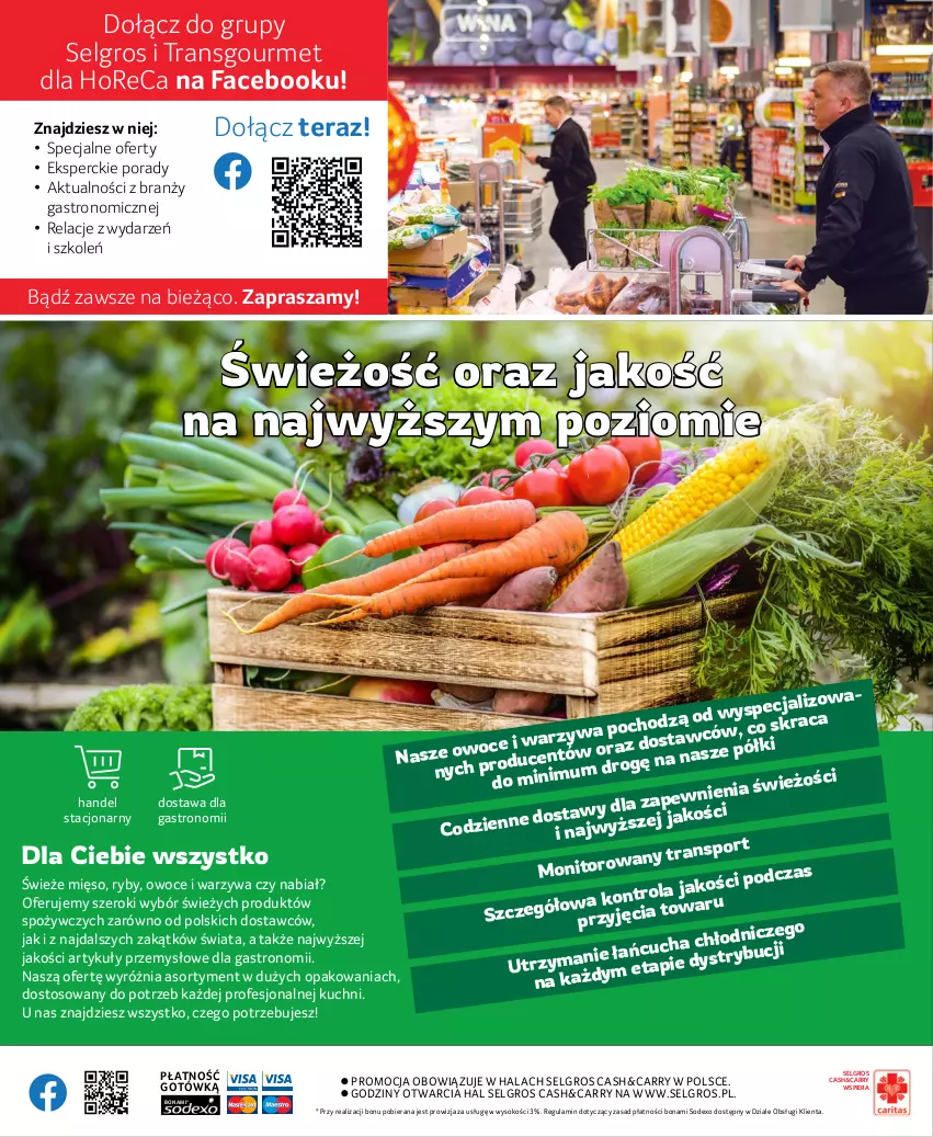 Gazetka promocyjna Selgros - Oferta gastronomiczna - ważna 06.10 do 19.10.2022 - strona 16 - produkty: Fa, LG, Mięso, Monitor, Owoce, Por, Sok, Tera, Tran, Warzywa