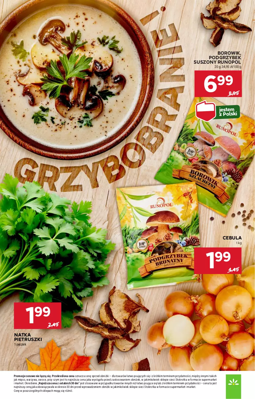 Gazetka promocyjna Stokrotka - otw bez lady - ważna 11.09 do 12.09.2025 - strona 10 - produkty: Cebula, Mięso, Natka pietruszki, Owoce, Warzywa