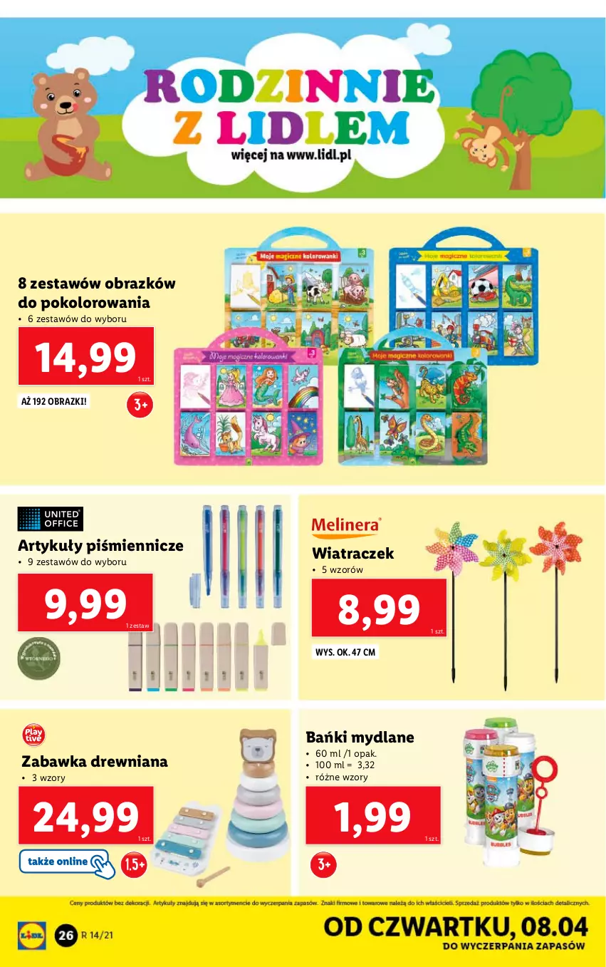 Gazetka promocyjna Lidl - GAZETKA - ważna 06.04 do 10.04.2021 - strona 26 - produkty: Obraz, Zabawka