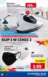 Gazetka promocyjna Lidl - GAZETKA - Gazetka - ważna od 10.04 do 10.04.2021 - strona 18 - produkty: Odkurzacz, Pojemnik, Materac, Tera
