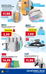 Gazetka promocyjna Lidl - GAZETKA - Gazetka - ważna od 10.04 do 10.04.2021 - strona 20 - produkty: Ubrania, Pościel, Wieszak, Organizer, Drzwi