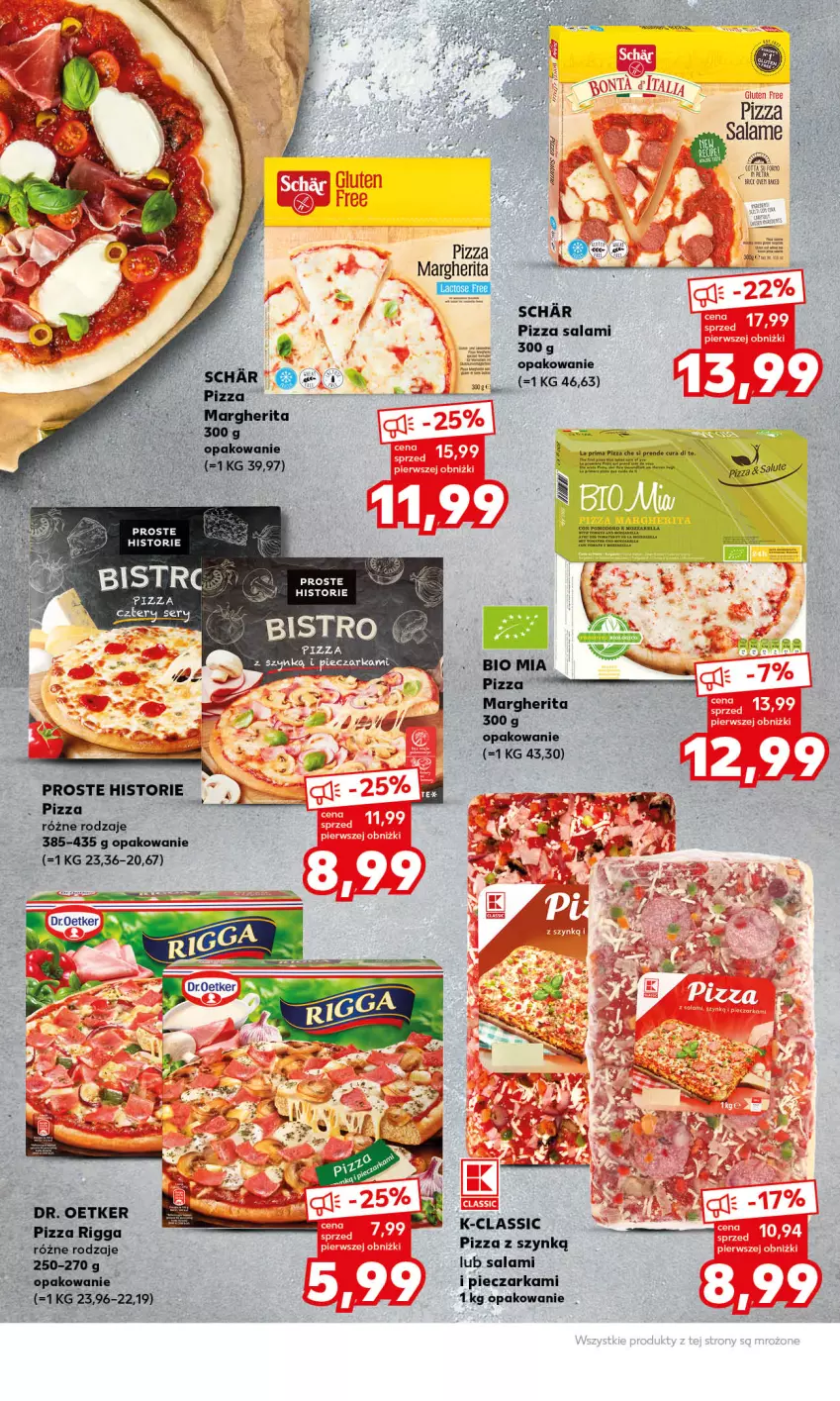 Gazetka promocyjna Kaufland - Mocny Start - ważna 30.10 do 31.10.2023 - strona 18 - produkty: Piec, Pieczarka, Pizza, Pizza cztery sery, Salami, Ser