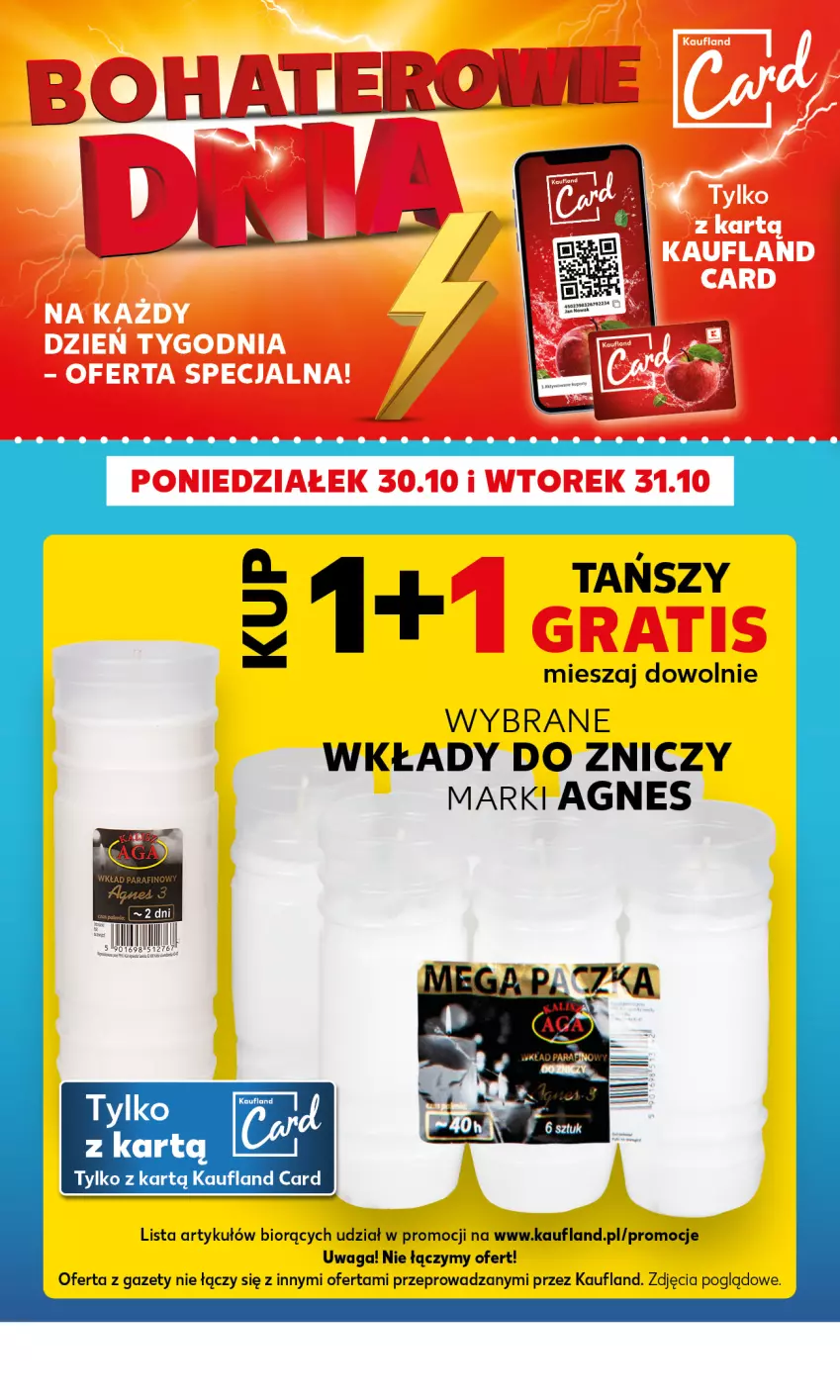 Gazetka promocyjna Kaufland - Mocny Start - ważna 30.10 do 31.10.2023 - strona 2 - produkty: Waga, Znicz