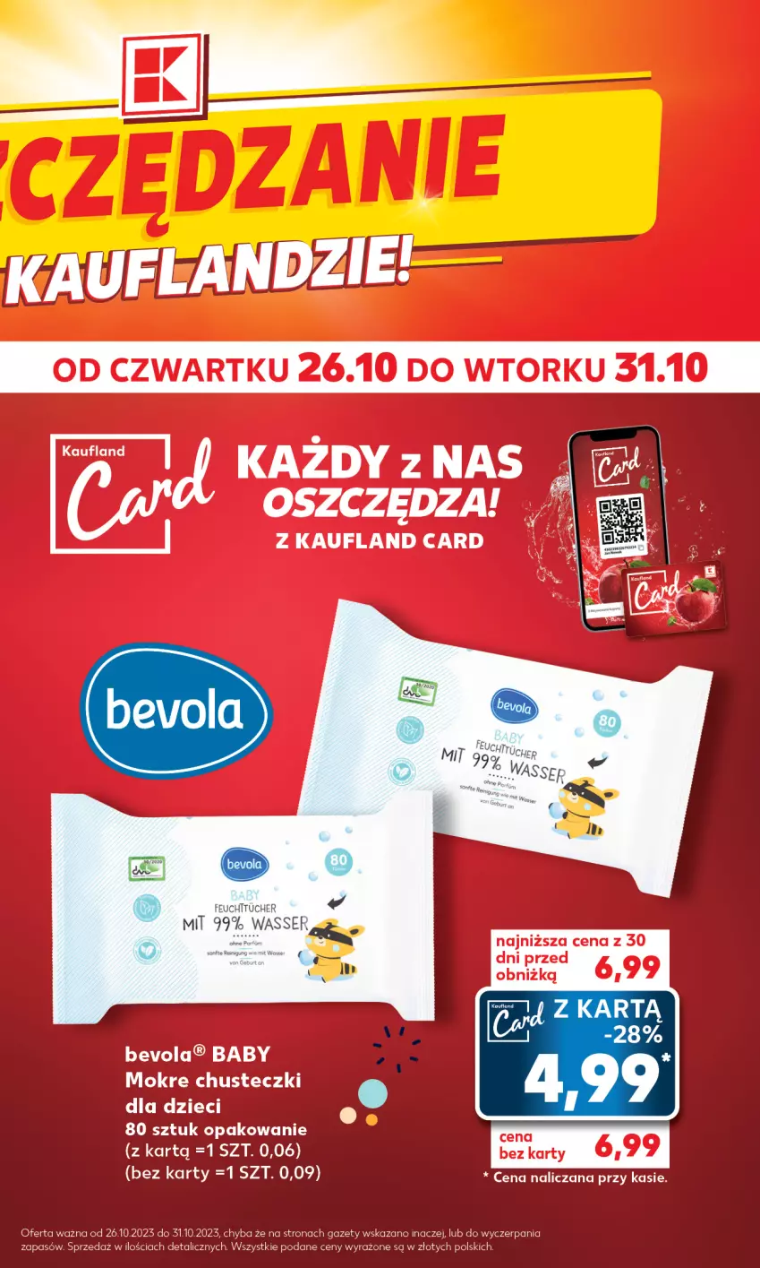 Gazetka promocyjna Kaufland - Mocny Start - ważna 30.10 do 31.10.2023 - strona 23 - produkty: Chusteczki, Dzieci, Por