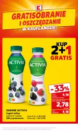 Gazetka promocyjna Kaufland - Mocny Start - Gazetka - ważna od 31.10 do 31.10.2023 - strona 7 - produkty: Danone, Jogurt, Activia, Jogurt pitny