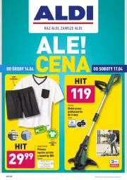 Gazetka promocyjna Aldi - Gazetka - ważna od 17.04 do 17.04.2021 - strona 1 - produkty: Wełna, Kasza, Control, Piżama