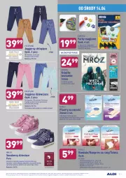 Gazetka promocyjna Aldi - Gazetka - ważna od 17.04 do 17.04.2021 - strona 5 - produkty: Top, Por, Gin, Sneakersy, Książka, Wełna, Sport, Dzieci, Pocopiano, Fa