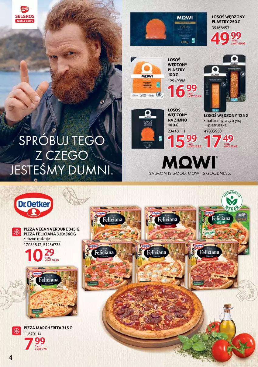 Gazetka promocyjna Selgros - Markowe produkty - ważna 16.02 do 01.03.2023 - strona 4 - produkty: Feliciana, Pizza, Pizza margherita