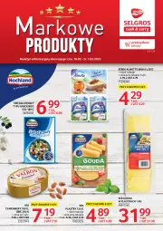 Gazetka promocyjna Selgros - Markowe produkty - Gazetka - ważna od 01.03 do 01.03.2023 - strona 1 - produkty: Ser, Brie, Sałat, Serek, Camembert, Gouda, Almette