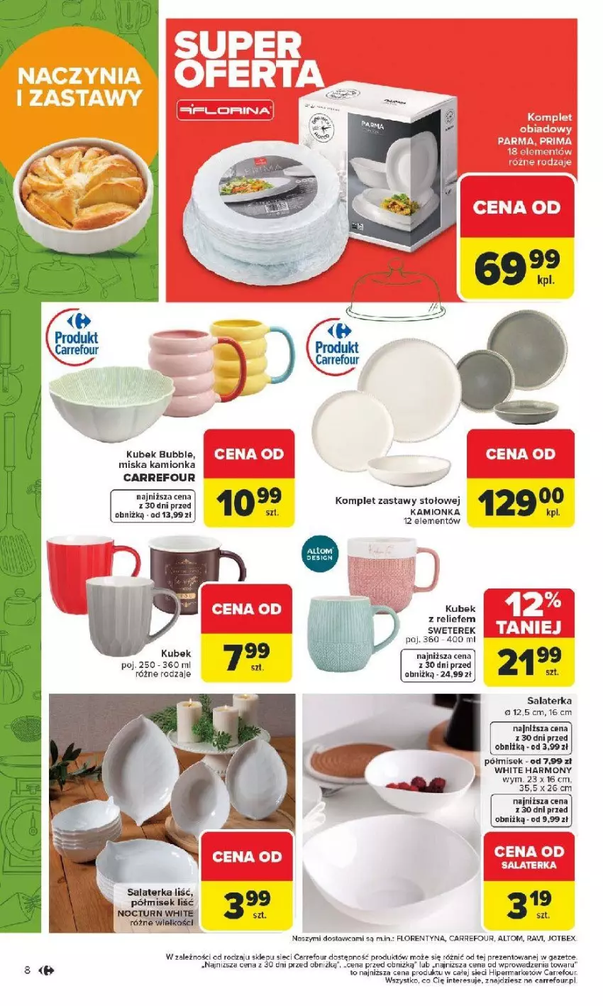 Gazetka promocyjna Carrefour - Gazetka Łap super okazje od poniedziałku! - ważna 02.02 do 14.02.2026 - strona 8 - produkty: Fa, Kubek, Miska, Prima, Salaterka, Sweter