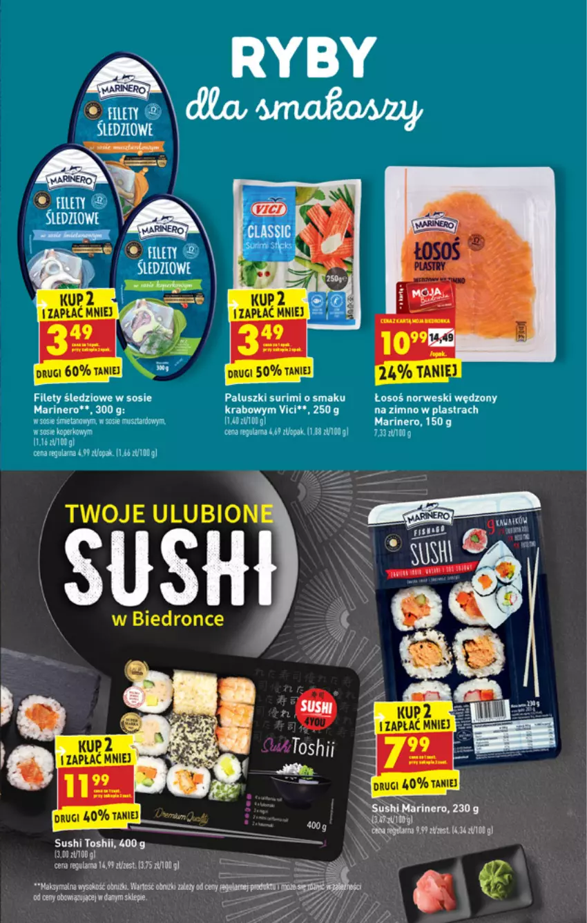 Gazetka promocyjna Biedronka - W tym tygodniu PK - ważna 12.07 do 17.07.2021 - strona 17 - produkty: Sok, Sos, Surimi, Sushi