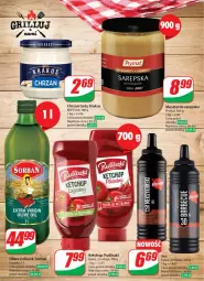 Gazetka promocyjna Dino - Gazetka 16 / 2024 - Gazetka - ważna od 23.04 do 23.04.2024 - strona 17 - produkty: Chrzan, Ketchup, Prymat, Krakus, Sos, Mus, Gin, Oliwa z oliwek, Pudliszki, Grill, Heinz, Musztarda, Fa, Oliwa