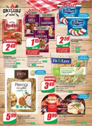 Gazetka promocyjna Dino - Gazetka 16 / 2024 - Gazetka - ważna od 23.04 do 23.04.2024 - strona 18 - produkty: Mozzarella, Pierogi, Ser, Por, Virtu, Grill, Fa