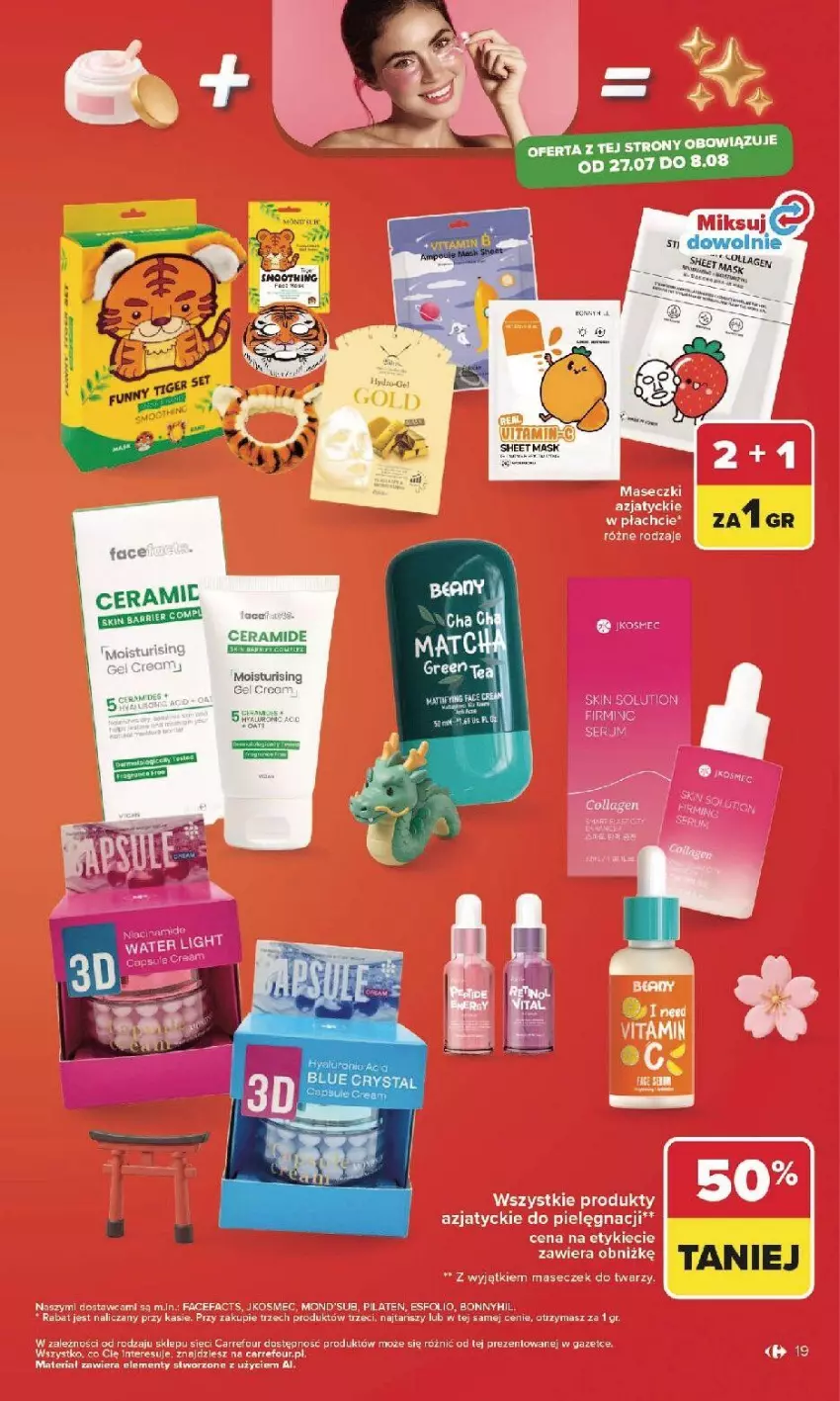 Gazetka promocyjna Carrefour - Gazetka Carrefour, Market w SUMIE najlepsz, od poniedziałku - ważna 27.07 do 01.08.2026 - strona 21 - produkty: LG