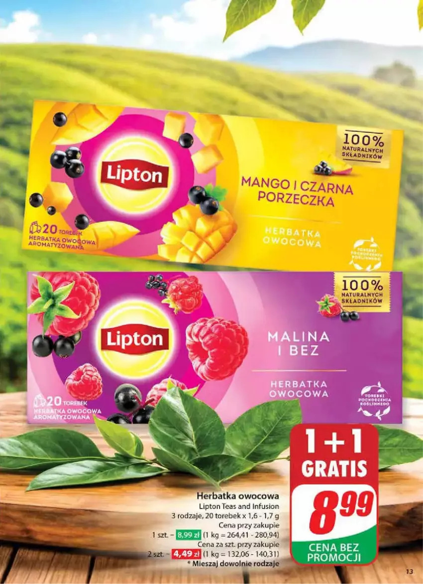 Gazetka promocyjna Dino - ważna 05.02 do 11.02.2025 - strona 5 - produkty: Fa, Fusion, Lipton, Por