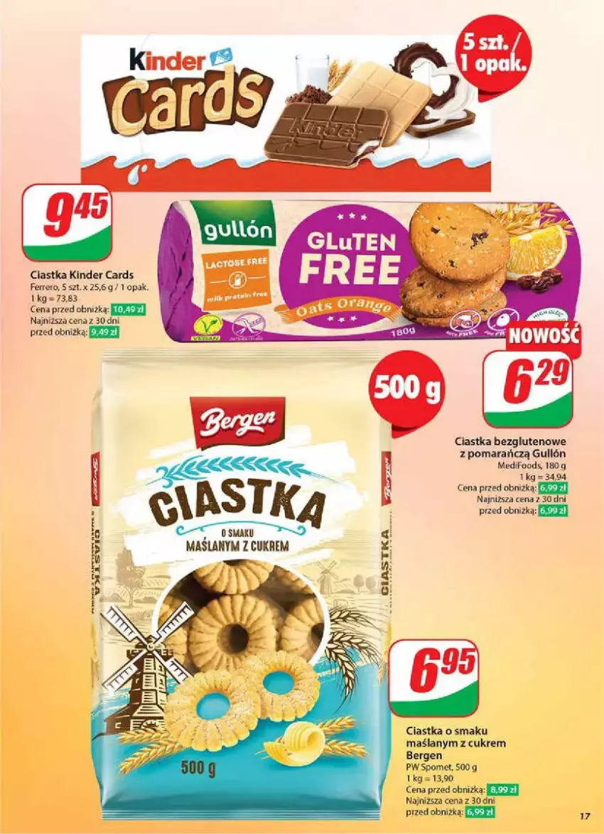 Gazetka promocyjna Dino - ważna 05.02 do 11.02.2025 - strona 9 - produkty: Ciastka, Ferrero, Kinder, Koc