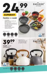 Gazetka promocyjna Biedronka - Okazje tygodnia - Gazetka - ważna od 06.03 do 06.03.2021 - strona 30 - produkty: Czajnik, Patelnia grillowa, Patelnia, Grill, Rondel, Fa