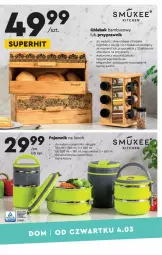Gazetka promocyjna Biedronka - Okazje tygodnia - Gazetka - ważna od 06.03 do 06.03.2021 - strona 31 - produkty: Sok, Pojemnik na lunch, Chlebak, Pojemnik, Przyprawy, Chleb