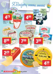 Gazetka promocyjna Spar - EuroSpar - Gazetka - ważna od 27.03 do 27.03.2024 - strona 6 - produkty: Mozzarella, Ser, Gin, Twaróg, Piątnica, Edam, Hochland, Galbani, POLMLEK, Ser pleśniowy, Lazur, Fa