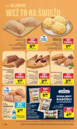 Gazetka promocyjna Carrefour - Gazetka Carrefour, Market w SUMIE najlpeszy, od poniedziałku - Gazetka - ważna od 20.06 do 20.06.2026 - strona 26 - produkty: Ser, Hot dog, Delicja serowa, Chleb, Ciabatta, Bułka, Fa