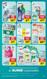 Gazetka promocyjna Carrefour - Gazetka Carrefour, Market w SUMIE najlpeszy, od poniedziałku - Gazetka - ważna od 20.06 do 20.06.2026 - strona 47 - produkty: Ludwik, Frosch, Papier, Pieluchy, Ręcznik, Rolki, Huggies, Chusteczki, Tytan, Fa