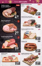 Gazetka promocyjna Stokrotka - Market - Gazetka - ważna od 28.12 do 28.12.2022 - strona 2 - produkty: Chrzan, Sok, Gra, Sokołów, Kiełbasa krakowska, Salceson, Szynka, Kiełbasa głogowska, Kiełbasa, Olewnik, Bianka, Fa