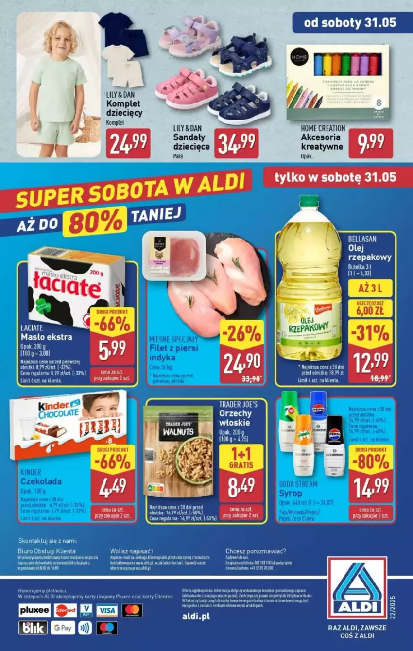 Gazetka promocyjna Aldi - ważna 25.05 do 31.05.2025 - strona 75 - produkty: Bell, Bella, Dzieci, Masło, Piec, Por, Sandał