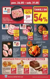 Gazetka promocyjna Aldi - Gazetka - ważna od 31.05 do 31.05.2025 - strona 40 - produkty: Kurczak, Por, NBA, Mięsne specjały, Schab wieprzowy, Bułka, LG