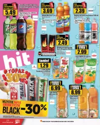Gazetka promocyjna Topaz - Gazetka - Gazetka - ważna od 12.07 do 12.07.2023 - strona 20 - produkty: Top, Sok, Gra, Coca-Cola, Lack, Pepsi, Napój izotoniczny, Oshee, Wosana, Napój, Nestea