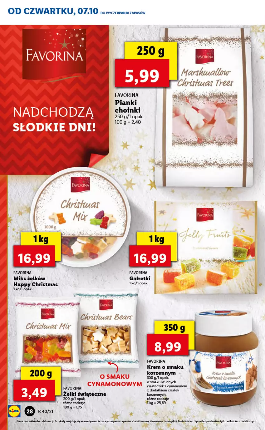 Gazetka promocyjna Lidl - GAZETKA - ważna 07.10 do 10.10.2021 - strona 28 - produkty: Fa, Stek