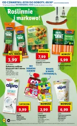 Gazetka promocyjna Lidl - GAZETKA - Gazetka - ważna od 10.10 do 10.10.2021 - strona 18 - produkty: Jogurt, Parówki, Ananas, Vegangurt, Tarczyński, Kabanos, Alpro, Arbuz, Napój, Kokos, Klopsiki