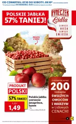 Gazetka promocyjna Lidl - GAZETKA - Gazetka - ważna od 10.10 do 10.10.2021 - strona 5 - produkty: Jabłka
