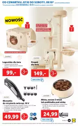 Gazetka promocyjna Lidl - GAZETKA - Gazetka - ważna od 10.10 do 10.10.2021 - strona 56 - produkty: Hama, Koc, LEGO, Podkładka, Szynka, Drapak, Maszynka, Karmi, Olej, Miska, Podkład, Legowisko