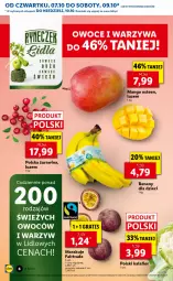 Gazetka promocyjna Lidl - GAZETKA - Gazetka - ważna od 10.10 do 10.10.2021 - strona 6 - produkty: Banany, Kalafior, Gra, Dzieci, Mango, Fa
