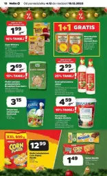 Gazetka promocyjna Netto - Gazetka - ważna od 10.12 do 10.12.2023 - strona 4 - produkty: Kucharek, Zupa, Róża, Bell, Winiary, Płatki owsiane, Mola, Brzoskwinie, Marmolada, Baton, Ocet, Fa