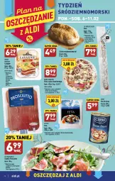 Gazetka promocyjna Aldi - Pełny katalog - Gazetka - ważna od 11.02 do 11.02.2023 - strona 8 - produkty: Piec, Pizza z pieca kamiennego, Sos, Sos do pizzy, Prosciutto, Szynka, Pizza, Feta, Lasagne, Chleb