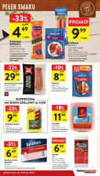 Gazetka promocyjna Intermarche - Gazetka - ważna od 17.07 do 17.07.2024 - strona 15 - produkty: Kurczak, Krakus, Sok, Sokołów, Bell, Madej Wróbel, Kiełbaski pieprzowe, Szynka, Tarczyński, Pieprz, Morliny, Kabanos, Kiełbasa, Kiełbasa śląska