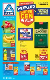 Gazetka promocyjna Aldi - Okazje na weekend - Gazetka - ważna od 22.02 do 22.02.2025 - strona 1 - produkty: Banany, Kujawski, Ser, Papier, Kawa mielona, Kawa, Mlekovita, Golden Seafood, Ręcznik, Edam, Olej rzepakowy, Jacobs, Masło, Olej, Pomidory, Mleko