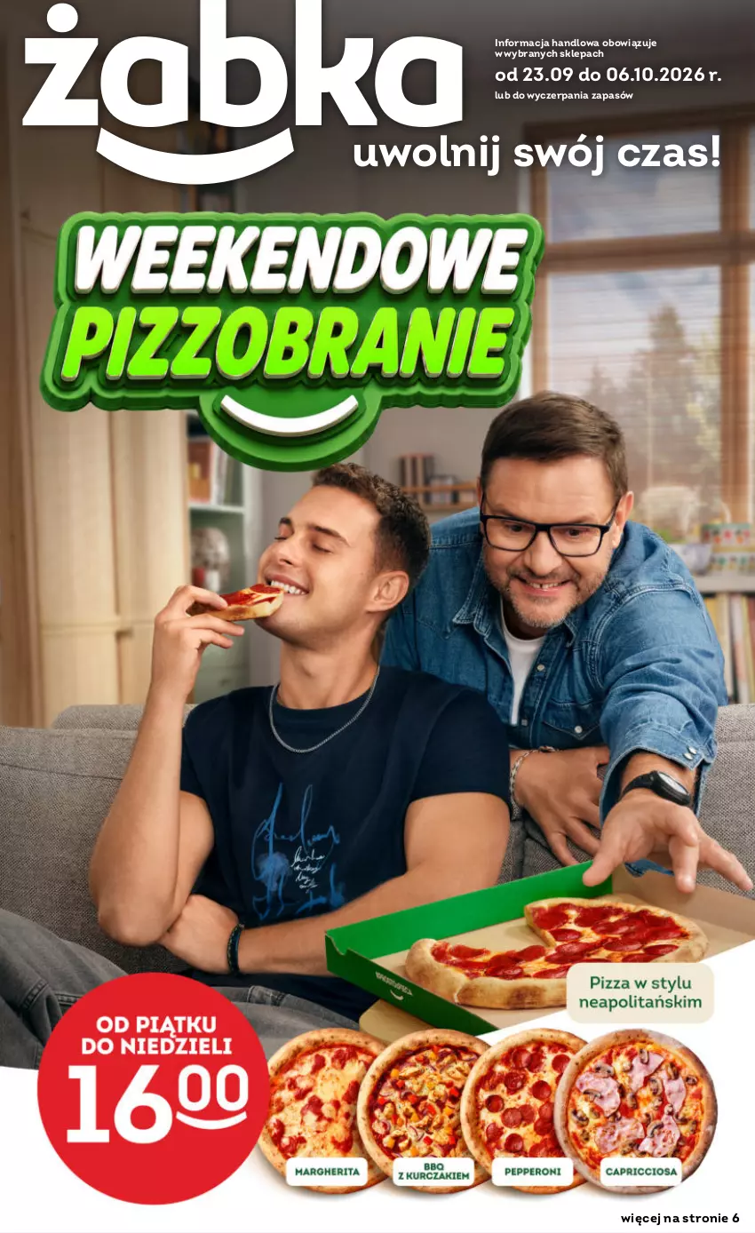 Gazetka promocyjna Żabka - gazetka-promocyjna-39-40-2026 - ważna 23.09 do 06.10.2026 - strona 1