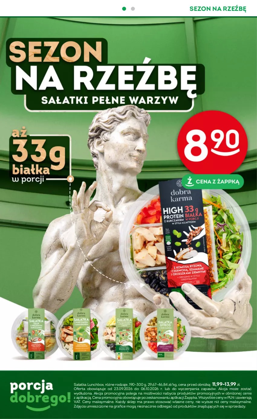 Gazetka promocyjna Żabka - gazetka-promocyjna-39-40-2026 - ważna 23.09 do 06.10.2026 - strona 10 - produkty: Gra, Sałat, Sałatka