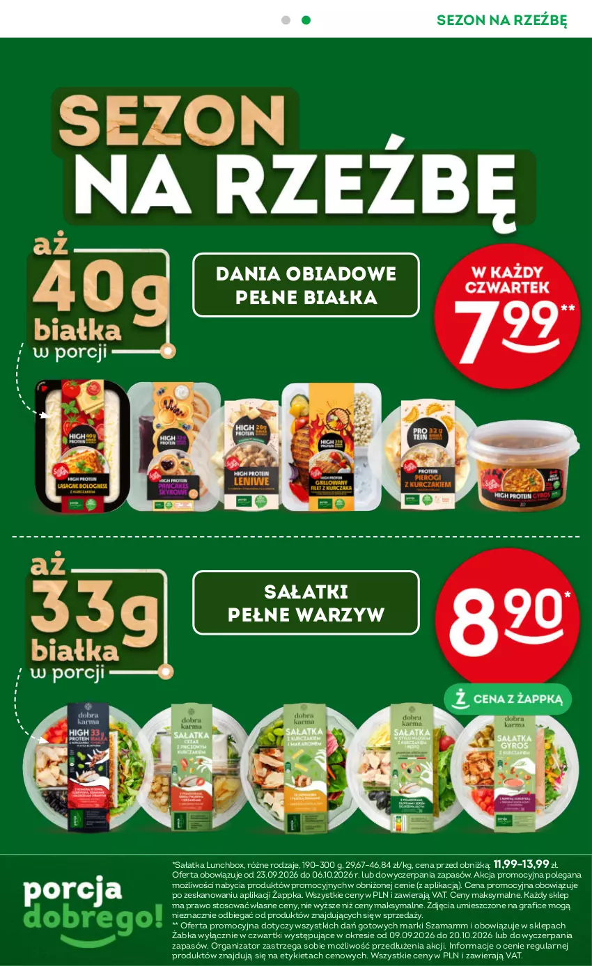 Gazetka promocyjna Żabka - gazetka-promocyjna-39-40-2026 - ważna 23.09 do 06.10.2026 - strona 11 - produkty: Gra, Sałat, Sałatka