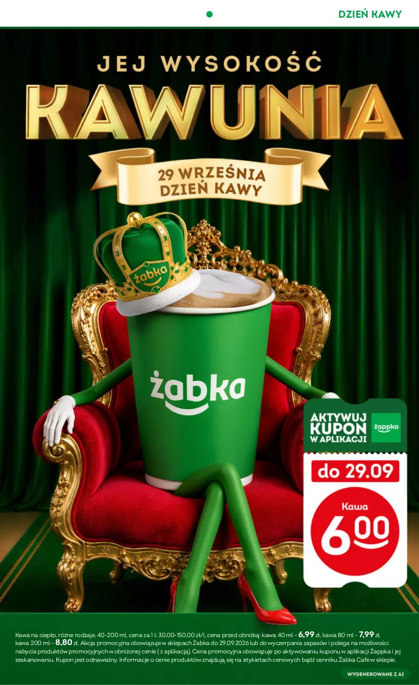 Gazetka promocyjna Żabka - gazetka-promocyjna-39-40-2026 - ważna 23.09 do 06.10.2026 - strona 13 - produkty: Kawa